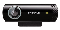 Creative Labs Live! Cam Chat HD Webcam 1280 x 720 Pixel USB 2.0 Schwarz