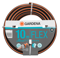 Gardena 18048-26 Gartenschlauch 10 m Über Boden Grau, Orange