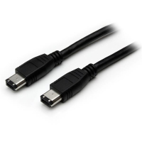 StarTech.com 6 ft. IEEE-1394 FireWire Cable 6-pin to 6-pin 1,83 m Gris