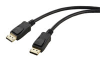 Renkforce RF-5771516 DisplayPort-Kabel 2 m Schwarz