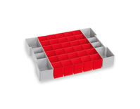 L-BOXX 6000010090 Accessoire de boîte de rangement Gris, Rouge Ensemble de boîte d'inserts