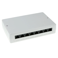 ACT FA5000 caja de tomacorriente RJ-45 Blanco