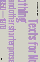 Allen & Unwin Texts for Nothing and Other Shorter Prose, 1950-1976 libro ficción literaria Inglés Libro de bolsillo 224 páginas