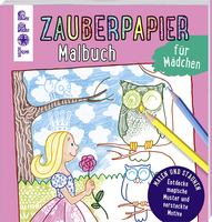 TOPP Verlag Zauberpapier Malbuch Für Mädchen