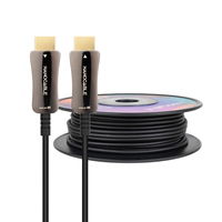 Nanocable Cable HDMI V2.1 AOC 8K@60Hz 4K@120Hz 48Gbps A/M-A/M, Negro, 50 m
