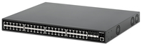 Intellinet 48-Port Gigabit Ethernet PoE+ Layer 2+ Managed Switch with Six 10G SFP+ Uplinks IEEE 802.3at/af (PoE+/PoE) Compliant, 450 W PoE Power Budget, Layer 2+/Layer 3 Lite, 6...