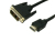 MediaRange MRCS118 Videokabel-Adapter 2 m HDMI DVI Schwarz