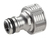 Gardena 18240-50 water hose fitting Hose connector Metal Silver 1 pc(s)