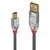Lindy 36631 USB-kabel 1 m USB 2.0 USB A Mini-USB B Grijs