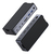 eSTUFF GLB232006 laptop-dockingstation & portreplikator Kabelgebunden USB 3.2 Gen 1 (3.1 Gen 1) Type-C Aluminium, Schwarz