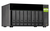 QNAP TL-D800C contenitore di unità di archiviazione Box esterno HDD/SSD Nero, Grigio 2.5/3.5"