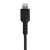 StarTech.com 6 inch (15cm) Durable Black USB-A to Lightning Cable - Heavy Duty Rugged Aramid Fiber USB Type A to Lightning Charger/Sync Power Cord - Apple MFi Certified iPad/iPh...