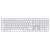 Apple Magic klawiatura USB + Bluetooth Rosyjski Aluminium, Biały