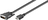 Goobay 50579 video cable adapter 1 m HDMI DVI-D Black