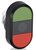 ABB 1SFA611130R1106 push-button panel Black, Green, Red