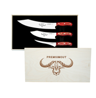- 3er Set Acryl, red diamond PremiumCut Giesser - Made in Germany