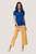 COTTON TEC® Damen V-Shirt, royalblau, M - royalblau | M: Detailansicht 6