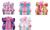 ROTH Schultütenschleife "Pink Dots", hellblau/pink/weiß (57500432)