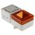 e2s SONFL1X Xenon Blitz-Licht Alarm-Leuchtmelder Orange, 115 Vac