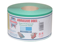 Aluminium Oxide Sanding Paper Roll Green 115mm x 50m 80G