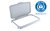 Durable 60L Hinged Bin Lid ECO Grey | Recycling Bin Lid | DURABIN