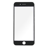 Touch Glas mit Rahmen und OCA für iPhone 7+ schwarz