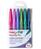 PENTEL Pochette Trendy de 6 Feutres pinceau Brush Sign Pen. Pointe souple résistante, Encre aquarellable
