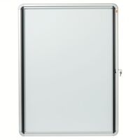 Nobo Premium Plus Outdoor Mag Lockable Board 9xA4 White