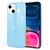 NALIA Robuste Glitzerhülle für iPhone 13 Mini, Stoßfeste Glänzende Glitzer Hybrid Schutzhülle Verstärkte Silikonhülle Blau