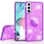 NALIA Glitter Cover con Anello compatibile con Samsung Galaxy S21 FE Custodia, 360-Gradi Ring Holder per Funzione Stand & Supporto Auto, Sottile Brillantini Silicone Copertura V...