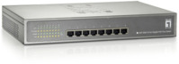 Ethernet Switch, unmanaged, 8 Ports, 1 Gbit/s, 100-240 VAC, GEP-0822