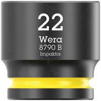 Wera 8790 B Impaktor 05005512001 Külső hatlap Dugókulcs betét 22 mm 1 db 3/8