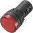 LED-es jelzőlámpa 24V piros AD16-22DS/24V/R