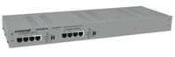 Eight Channel Ethernet over Coax with IEEE 802.3af 15.4W Pass-Through PoE, 10/100Mbps, Industrial, Local Unit, 1U 19inch Netwerk Switches
