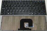 Keyboard (BELGIAN) Black Einbau Tastatur