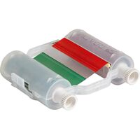 Green and Red Heavy-Duty Ribbon for BBP35 and BBP37 Printers 110 mm X 60 m B30-R10000-GR-8, BBP®35 Multicolor Label Printer, BBP®37Printer Ribbons