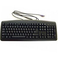 Keyboard (US/INTERNATIONAL) rd Bell KB.PS203.183, Standard, Wired, PS/2, QWERTY, Black Toetsenborden (extern)