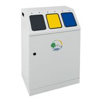 Recyclable waste collector, steel