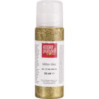 Glitter Glue 50 ml gold