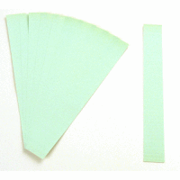 Einsteckkarten für 9,5mm Einsteckschiene 40x7,5mm VE=420 Stück hellblau