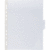 Sichttafel Funktion panel A4 Hartfolie Universallochung transparent
