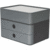 Schubladenbox Smart-Box Plus Allison 2 Schübe granite grey/dark grey