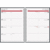 Buchkalender Timing 1 14,8x21cm 1 Woche/2 Seiten Grafik-Einband Cloudy Mountains 2025