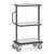 Fetra ESD Euro box trolley - fixed shelves