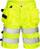 High Vis Handwerkershorts Kl.2 2028 PLU Warnschutz-gelb Gr. C48