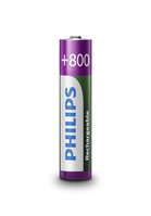 Philips újratölthető AAA elem 2db (R03B2A80/10)