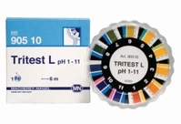 Universal-Indikatorpapier Tritest L ph 1-11 Rolle á 6 m 14 mm breit