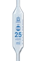 Vollpipetten USP AR-Glas® Klasse AS 1 Marke blau graduiert | Nennvolumen: 10.0 ml