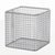 Wire baskets square stainless steel