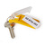 DURABLE Porte-clés "KEY CLIP" / Inscription sur la boîte à clés | jaune